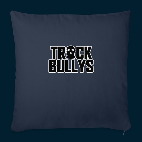 TB Black Logo - Throw Pillow Cover 17.5” x 17.5”