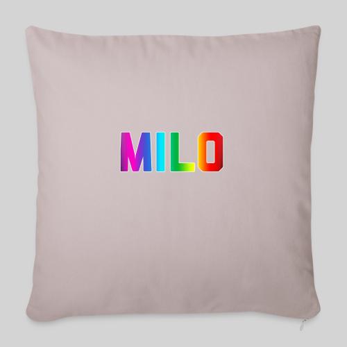 Milo - Throw Pillow Cover 17.5” x 17.5”