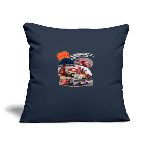 Jonathan Taylor Eldora Speedway FFN#1 Design 1 - Throw Pillow Cover 17.5” x 17.5”