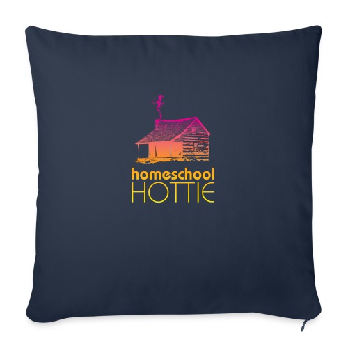 Homeschool Hottie PY - Throw Pillow Cover 17.5” x 17.5”