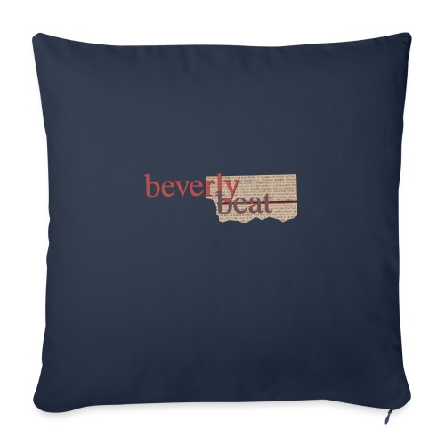 BevBeat Shirt 90210 01 - Throw Pillow Cover 17.5” x 17.5”