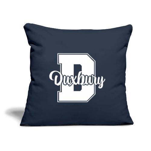 Duxbury Overlay (Light) - Throw Pillow Cover 17.5” x 17.5”