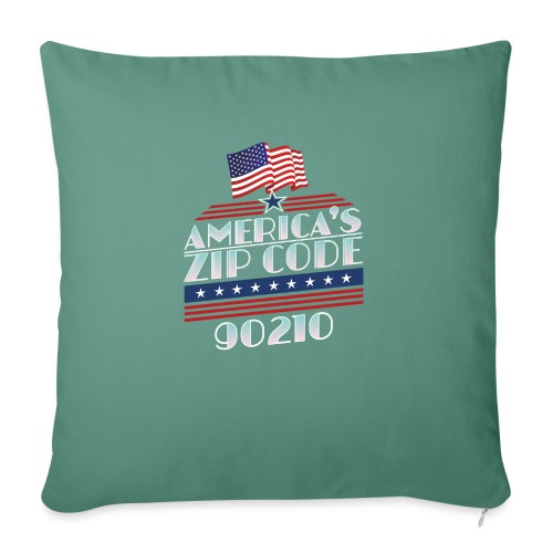 90210 Americas ZipCode Merchandise - Throw Pillow Cover 17.5” x 17.5”