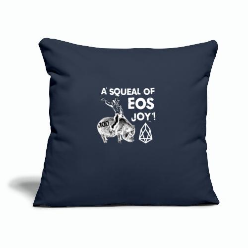 A SQUEAL OF EOS JOY! T-SHIRT - Throw Pillow Cover 17.5” x 17.5”