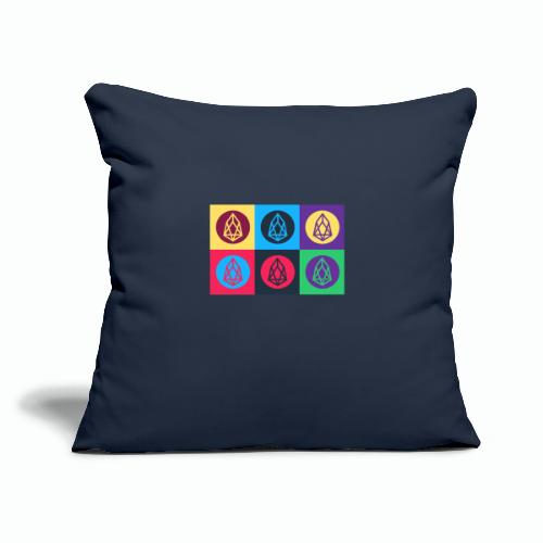 EOS POP ART T-SHIRT - Throw Pillow Cover 17.5” x 17.5”