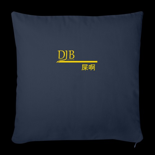 DJB premium (GOLD) - Throw Pillow Cover 17.5” x 17.5”
