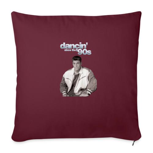 Dancin' Since The '90s - Throw Pillow Cover 17.5” x 17.5”