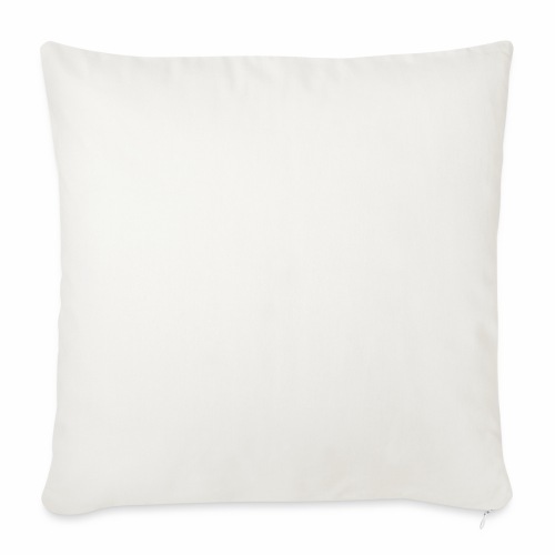 Black & Natural Women's - Throw Pillow Cover 17.5” x 17.5”