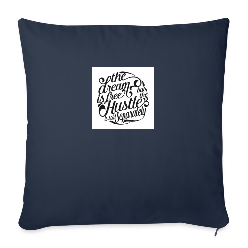 offical hustle meaning shirt - Throw Pillow Cover 17.5” x 17.5”