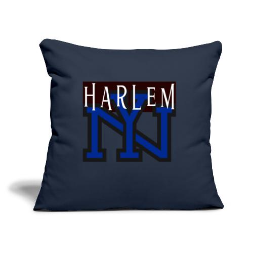 Sporty Harlem NY - Throw Pillow Cover 17.5” x 17.5”