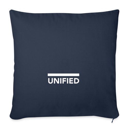 Unified Tee - Throw Pillow Cover 17.5” x 17.5”