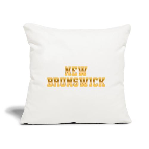 New Brunswick - Throw Pillow Cover 17.5” x 17.5”