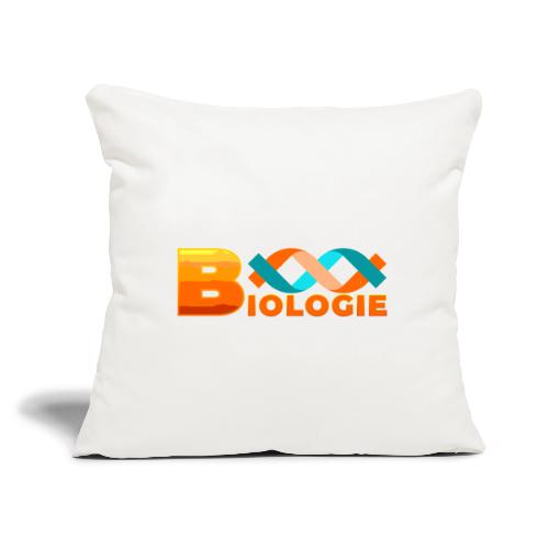 Biology: Life Revealed - Throw Pillow Cover 17.5” x 17.5”
