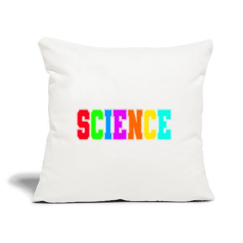 Spectrum of Science - Throw Pillow Cover 17.5” x 17.5”