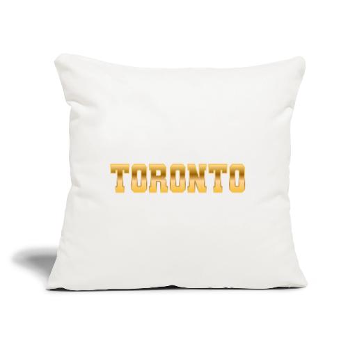 Toronto - Throw Pillow Cover 17.5” x 17.5”