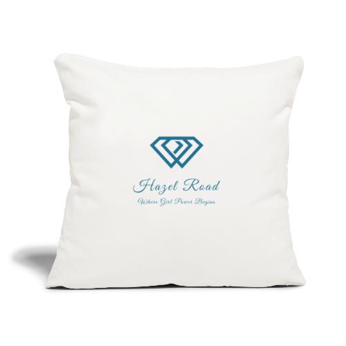 Hazel Road - Throw Pillow Cover 17.5” x 17.5”