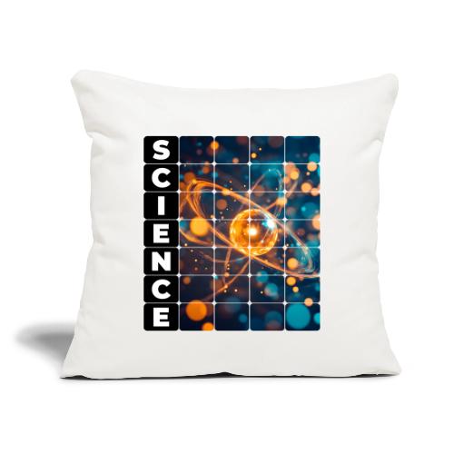 Science in Motion - Throw Pillow Cover 17.5” x 17.5”