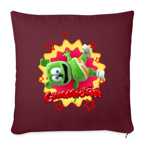Gummibär Starburst - Throw Pillow Cover 17.5” x 17.5”