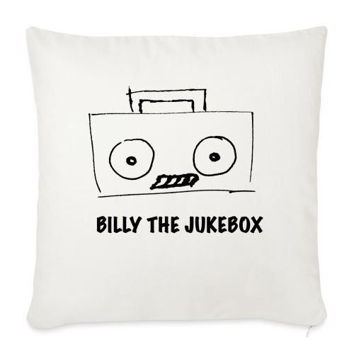 Billy the jukebox - Throw Pillow Cover 17.5” x 17.5”