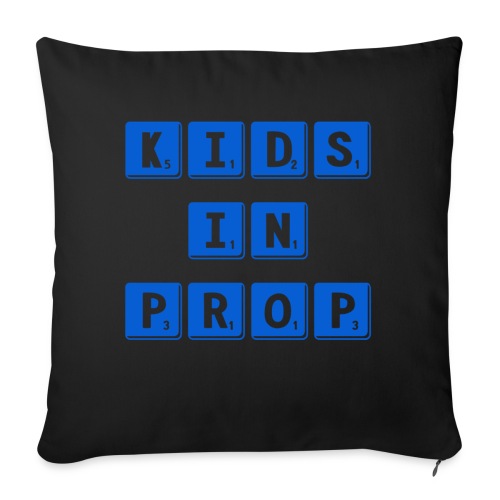 Kids In Prop Logo - Throw Pillow Cover 17.5” x 17.5”