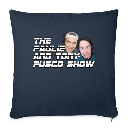Official Fusco Show Logo - Throw Pillow Cover 17.5” x 17.5”
