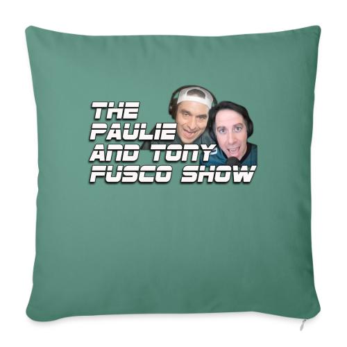Official Fusco Show Logo - Throw Pillow Cover 17.5” x 17.5”