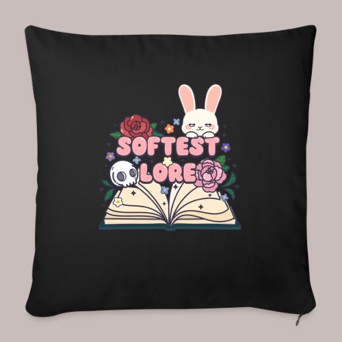SOFTEST LORE - Throw Pillow Cover 17.5” x 17.5”