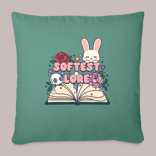 SOFTEST LORE - Throw Pillow Cover 17.5” x 17.5”