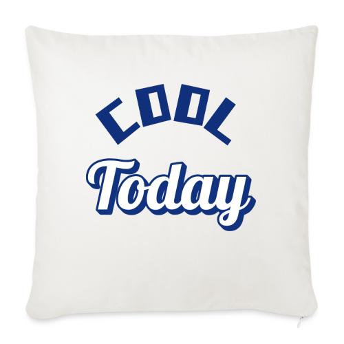 Cool Today Retro Vintage Inspired - Throw Pillow Cover 17.5” x 17.5”