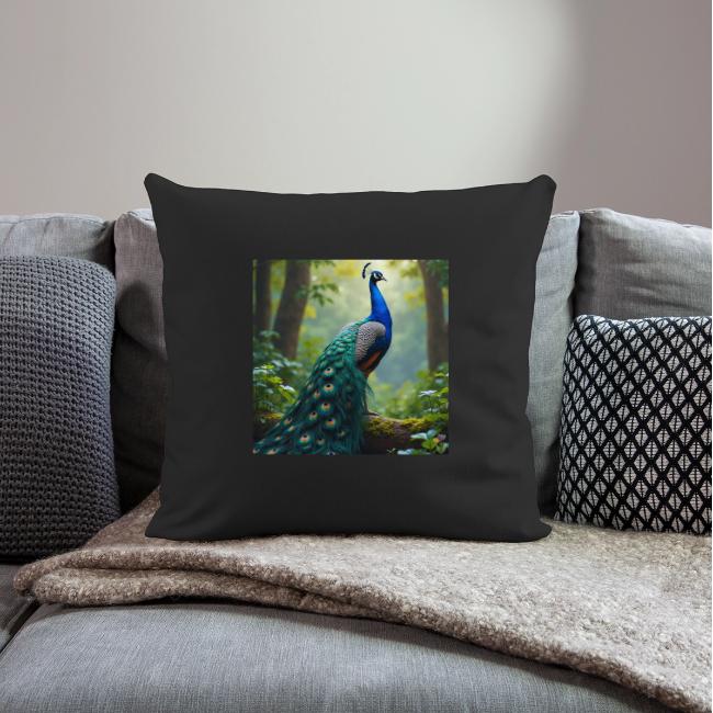 Majestic Peacock in Enchanted Forest