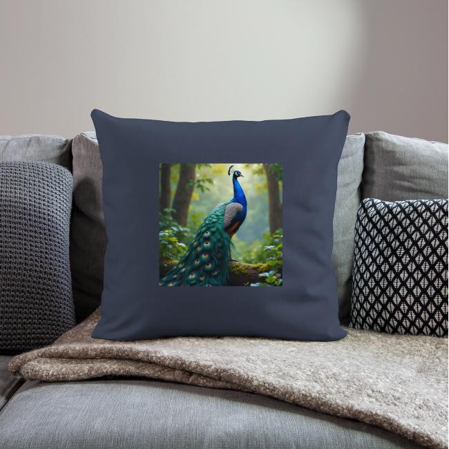 Majestic Peacock in Enchanted Forest