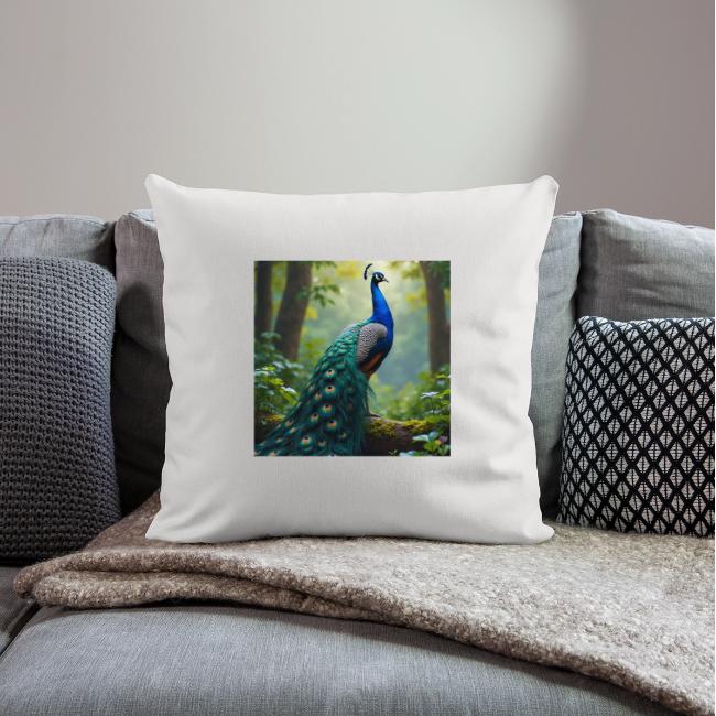 Majestic Peacock in Enchanted Forest
