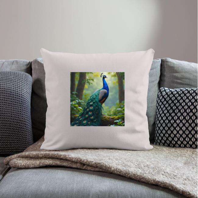 Majestic Peacock in Enchanted Forest