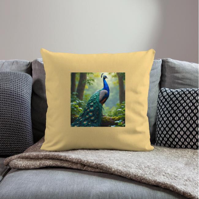 Majestic Peacock in Enchanted Forest