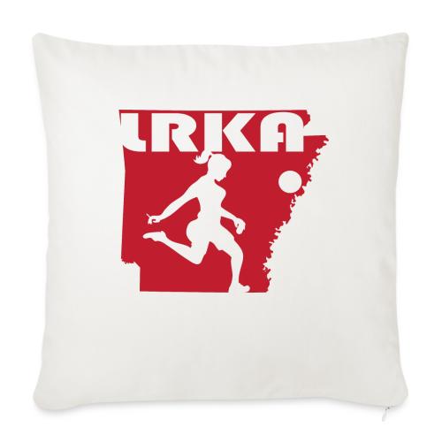 LRKA Gal Keepin' it Real! - Throw Pillow Cover 17.5” x 17.5”