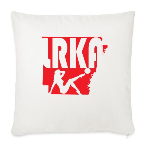 Kickin' Sexy Red! - Throw Pillow Cover 17.5” x 17.5”