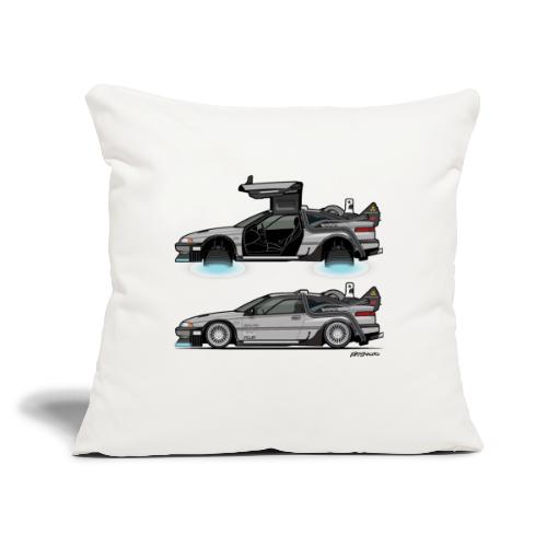 Alcyone SVX Time Machine - Throw Pillow Cover 17.5” x 17.5”