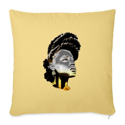 Natural Crown (Hers) - Throw Pillow Cover 17.5” x 17.5”