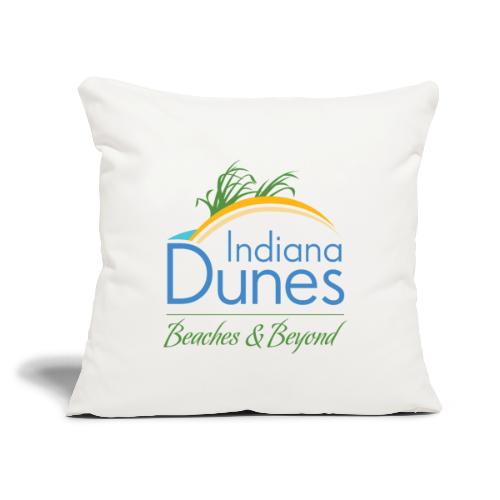 Indiana Dunes Beaches and Beyond - Throw Pillow Cover 17.5” x 17.5”