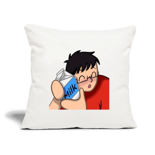 Melk - Throw Pillow Cover 17.5” x 17.5”