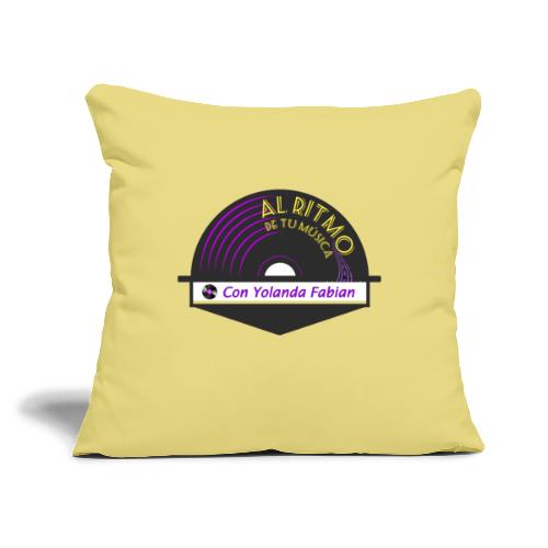 Al Ritmo de tu Musica con Yolanda Fabian - Throw Pillow Cover 17.5” x 17.5”