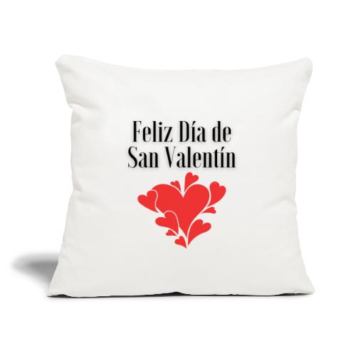 Fashion Happy Valentine's Day Celebrating February - Throw Pillow Cover 17.5” x 17.5”