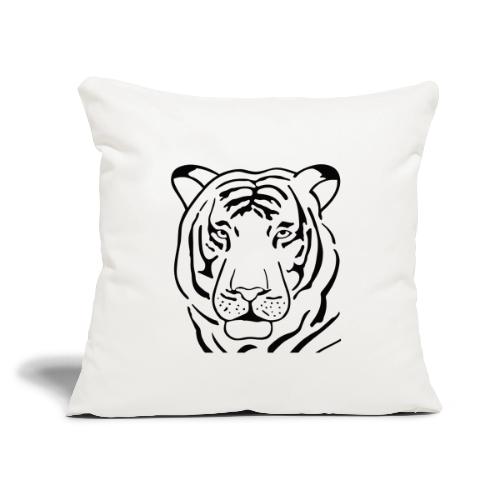 Shirts, mugs, and all tiger animal souvenirs, Live - Throw Pillow Cover 17.5” x 17.5”