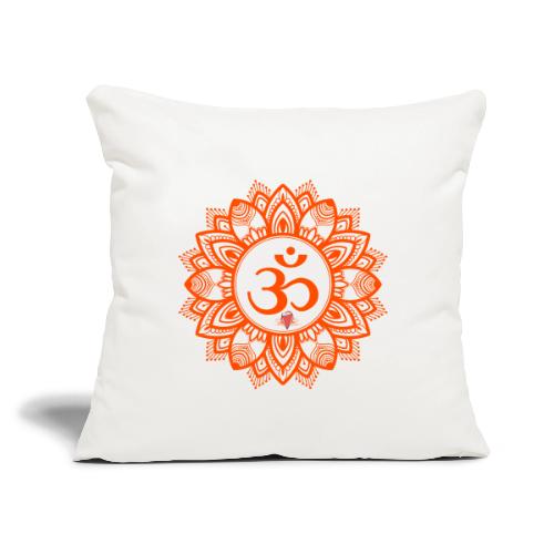 Divine Sacred Geometry Pendants for Spiritual Gro - Throw Pillow Cover 17.5” x 17.5”