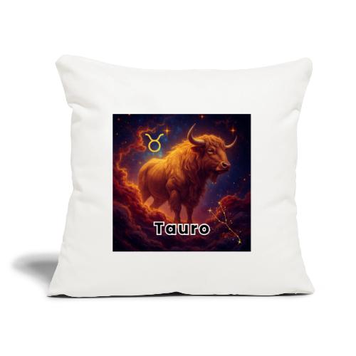 Taurus zodiac designs, constellations, universe - Throw Pillow Cover 17.5” x 17.5”