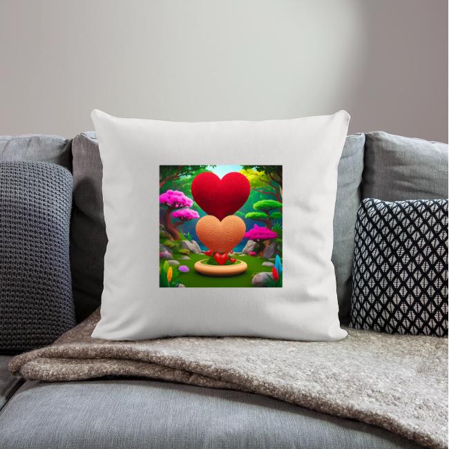 Double Heart, fantasy, nature and fantasy