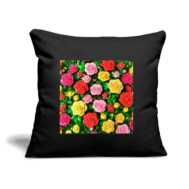 Floral print, colors in rose flowers, nature