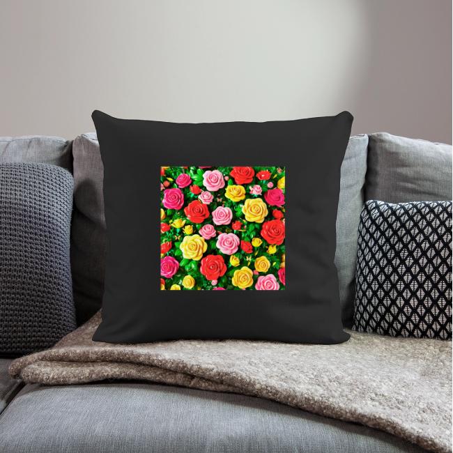 Floral print, colors in rose flowers, nature
