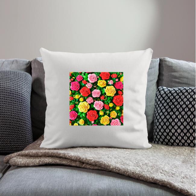 Floral print, colors in rose flowers, nature