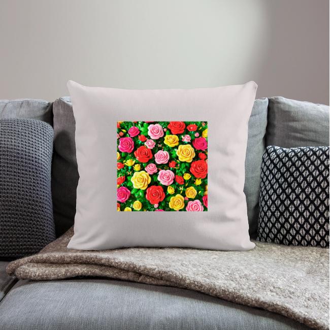 Floral print, colors in rose flowers, nature